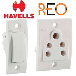 havells reo switches price list